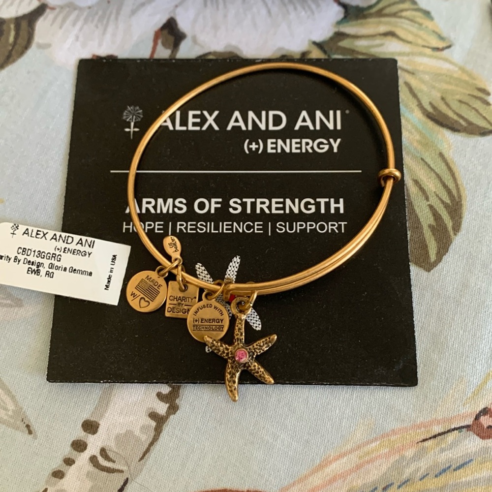 Alex and Ani arms of strength bracelet
